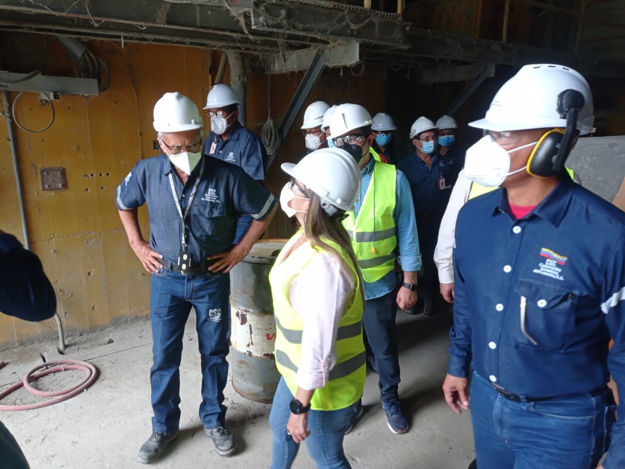 Inspección de la Ministra Dheliz Álvarez a Invecem