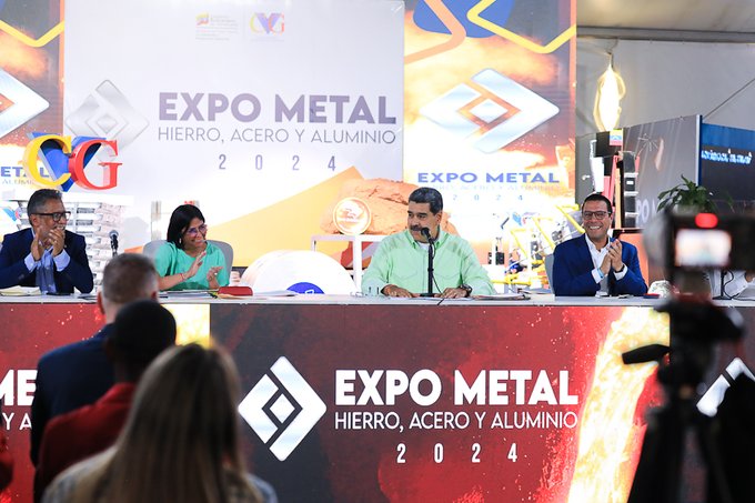 Industria metalúrgica de Venezuela exhibe potencialidades en Expo Metal 2024